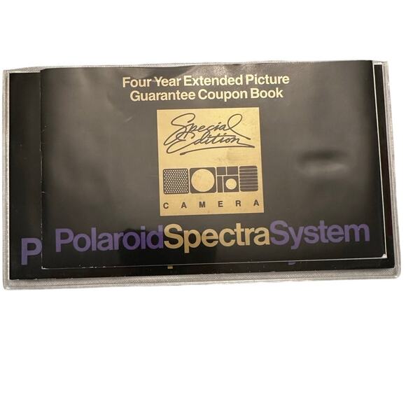 Polaroid Spectra System SE Vintage Instant Camera w/2 Packs of Film - Picture 12 of 12